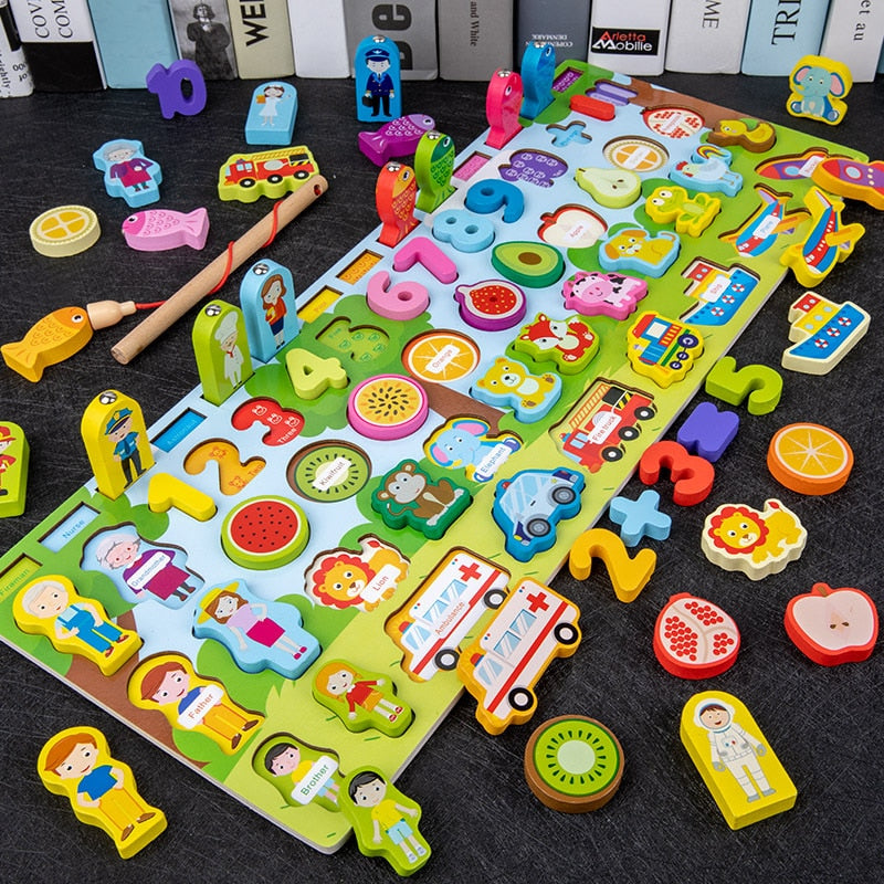 Kids Educational Wooden Toys
